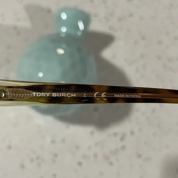 Tory Burch brown torti glasses frames (no lenses), preowned - Picture 5 of 10